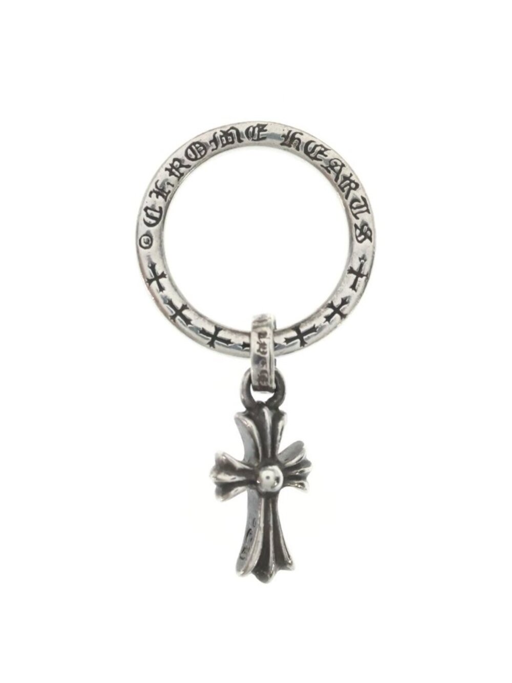 Chrome Hearts Ntfl Baby Fat Motif Silver Ring
